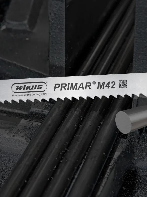 Wikus PRIMAR® M42 Obtenga mejores acabados con las sierras cintas de Wikus
