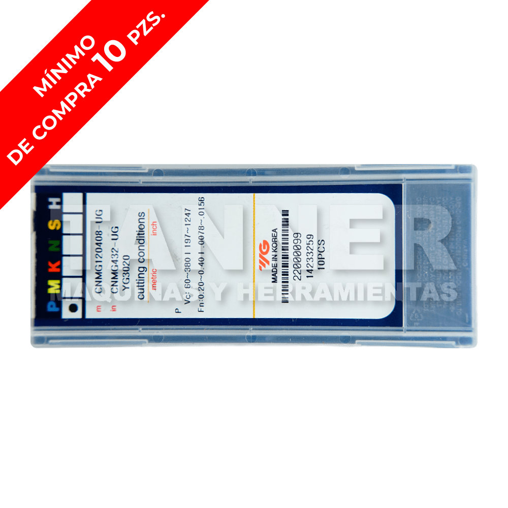 INSERTO CNMG120408-UG-YG3020/CNMG432-UG