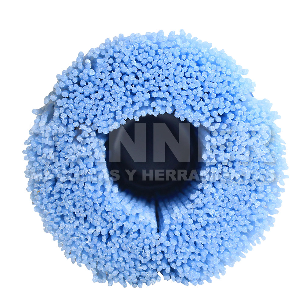 2-1/2" STEM MOUNTED END BRUSH, .040/80 C