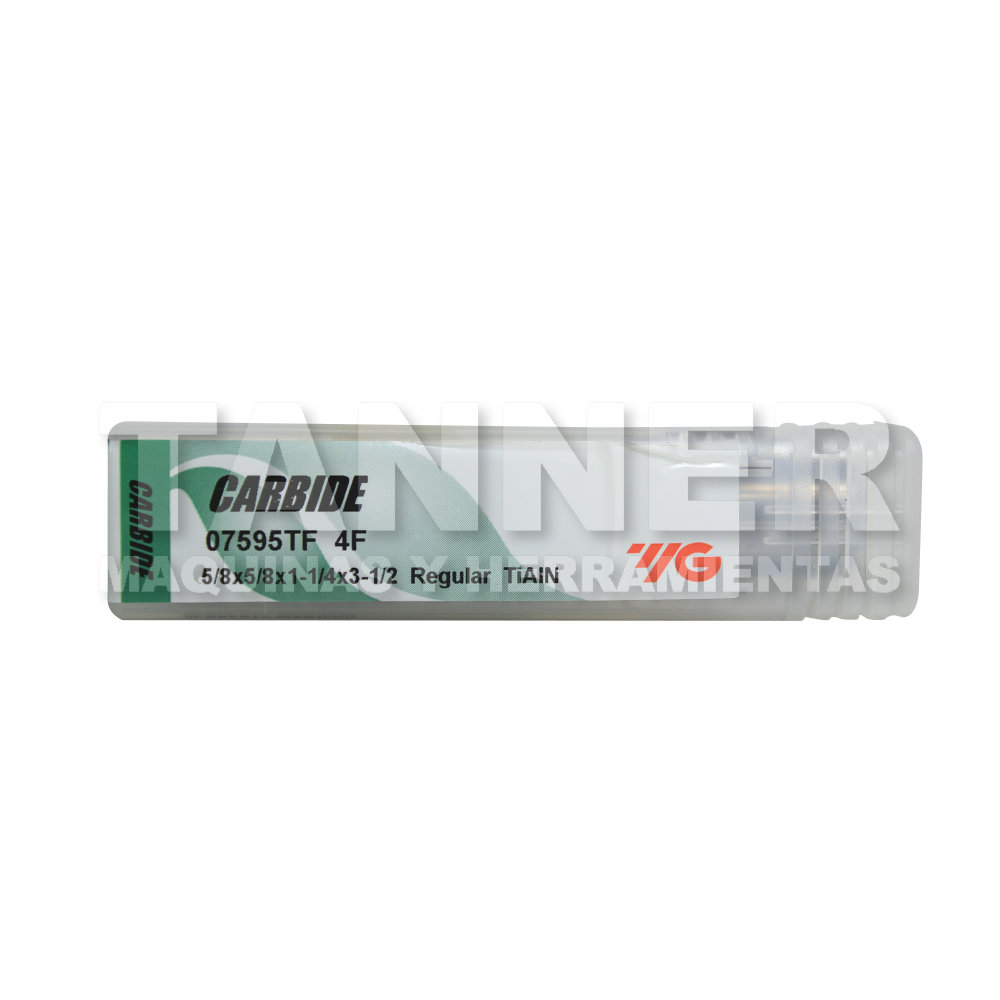CORTADOR CARBURO 5/8X1/2X5-7/2 7F TIALN