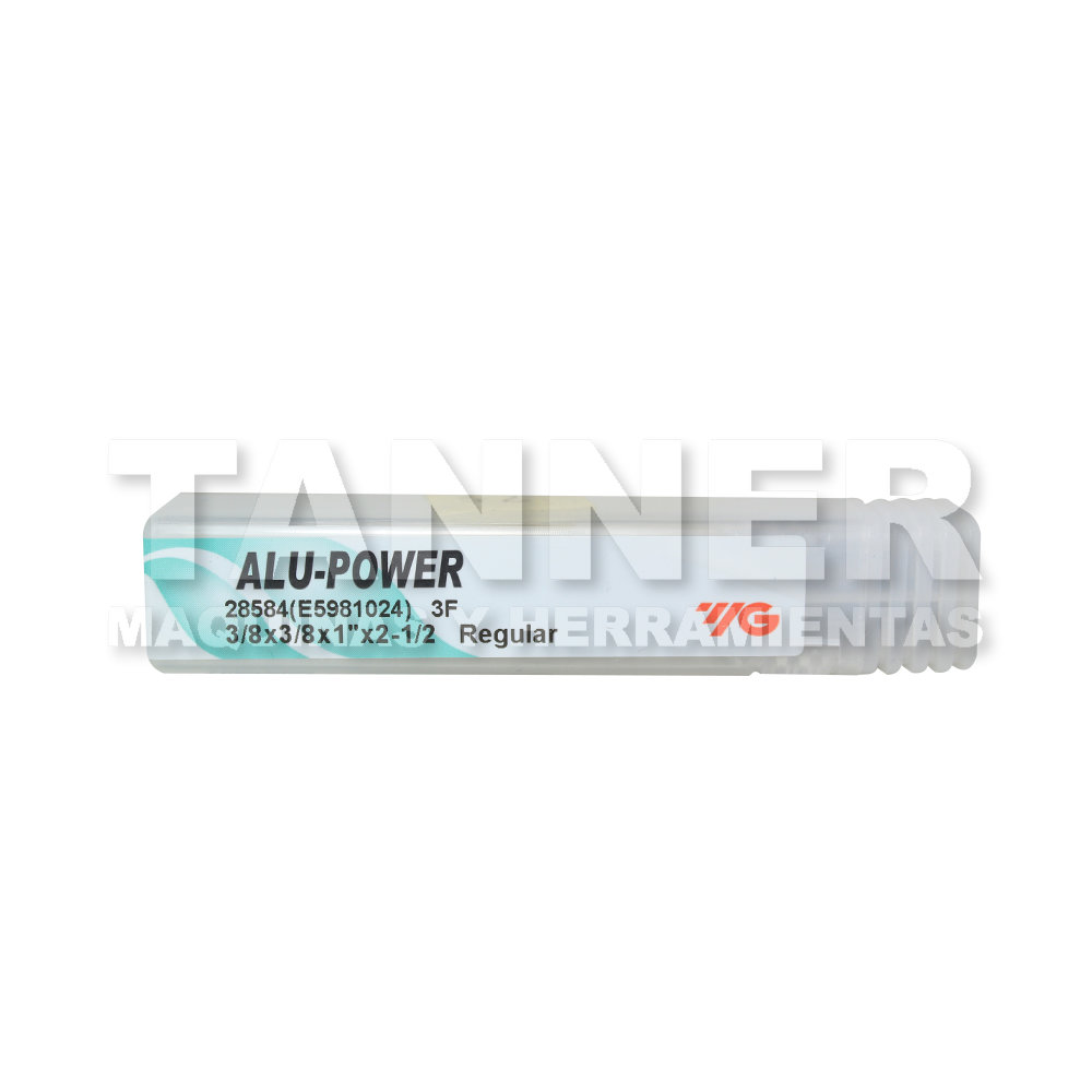 CORTADOR CARBURO 3/8 1X2-1/2 3F 45? ALU-POWER