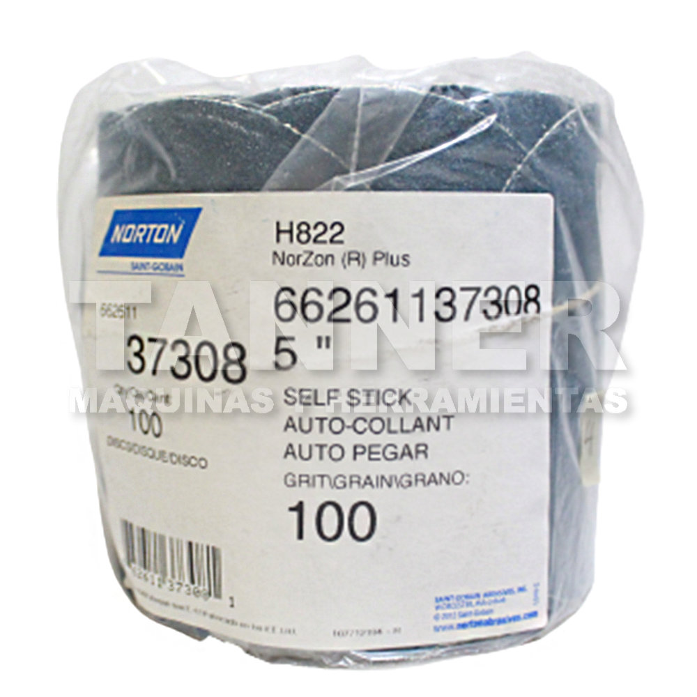 H822 NORZON PLUS (R) 5" DIA 127 MM SELF STICK AUTO-COLLANT