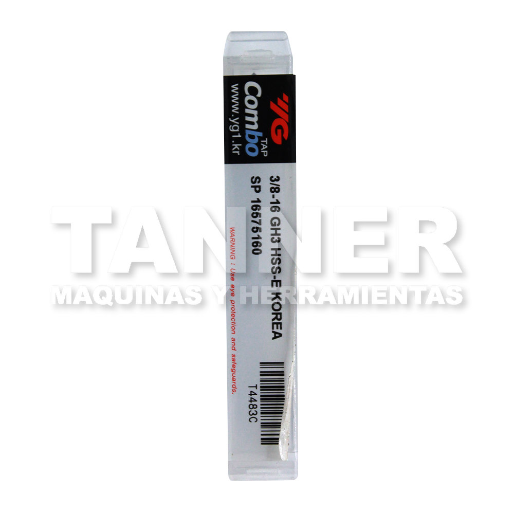 MACHUELO HSS M6X1.0 3F TICN PUNTA ESPIRAL