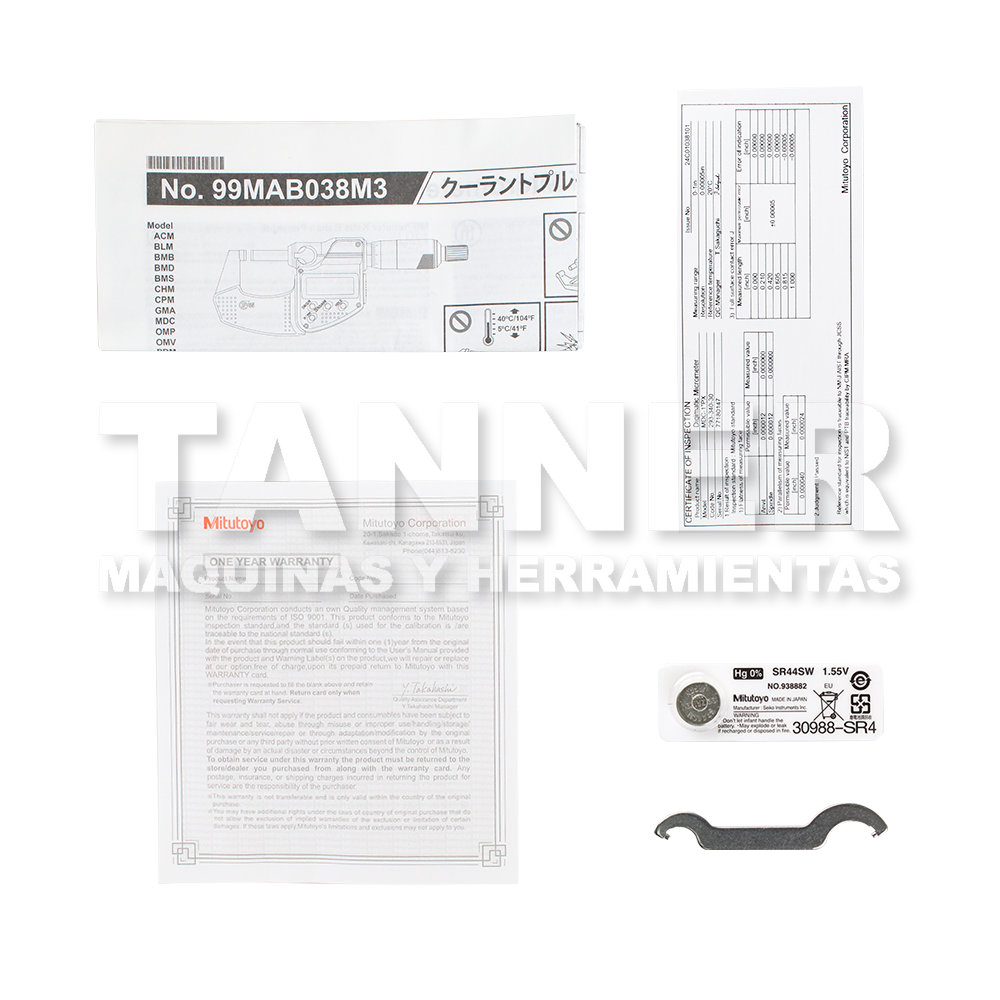 MICROMETRO DIGIMATIC 0-1PULG/0-25MM