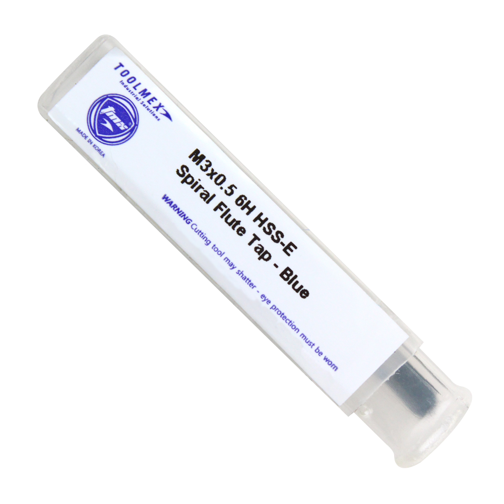MACHUELO HELICOIDAL HSS-E M3X0.5 3F D3