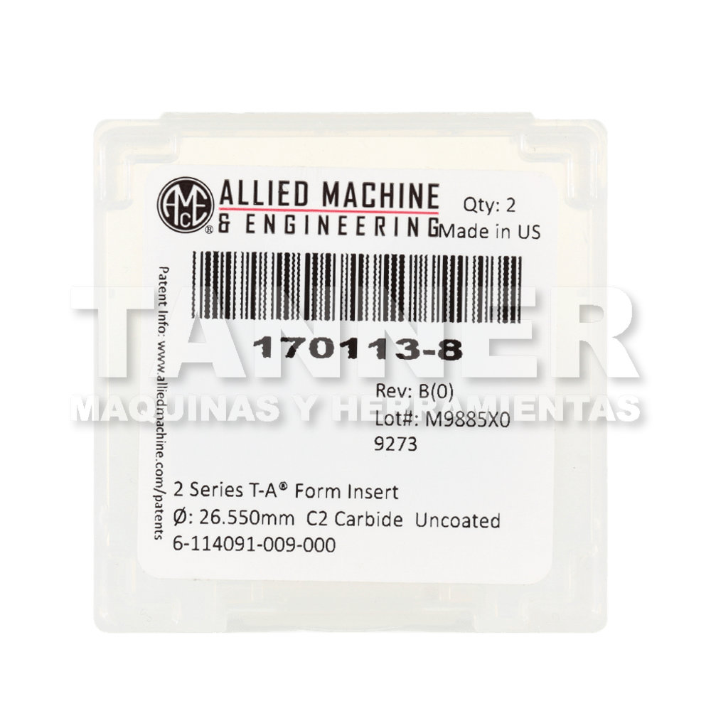 2 SERIES 26.550 MM DIAMETER FORM ORIGINA
