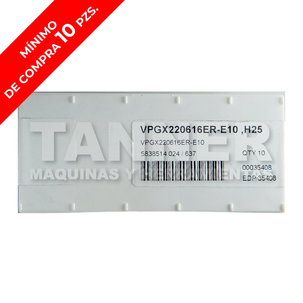 INSERT VPGX220616ER-E10 H25