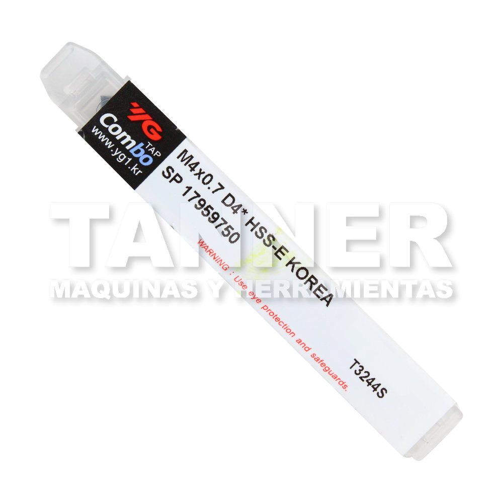 MACHUELO HSS M4X0.7 3F D4