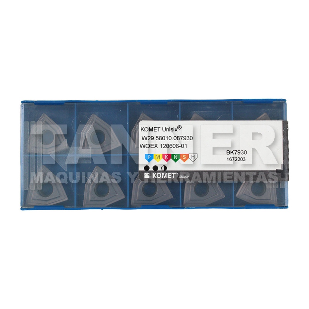 INSERTO WOEX 120608-01 BK7930