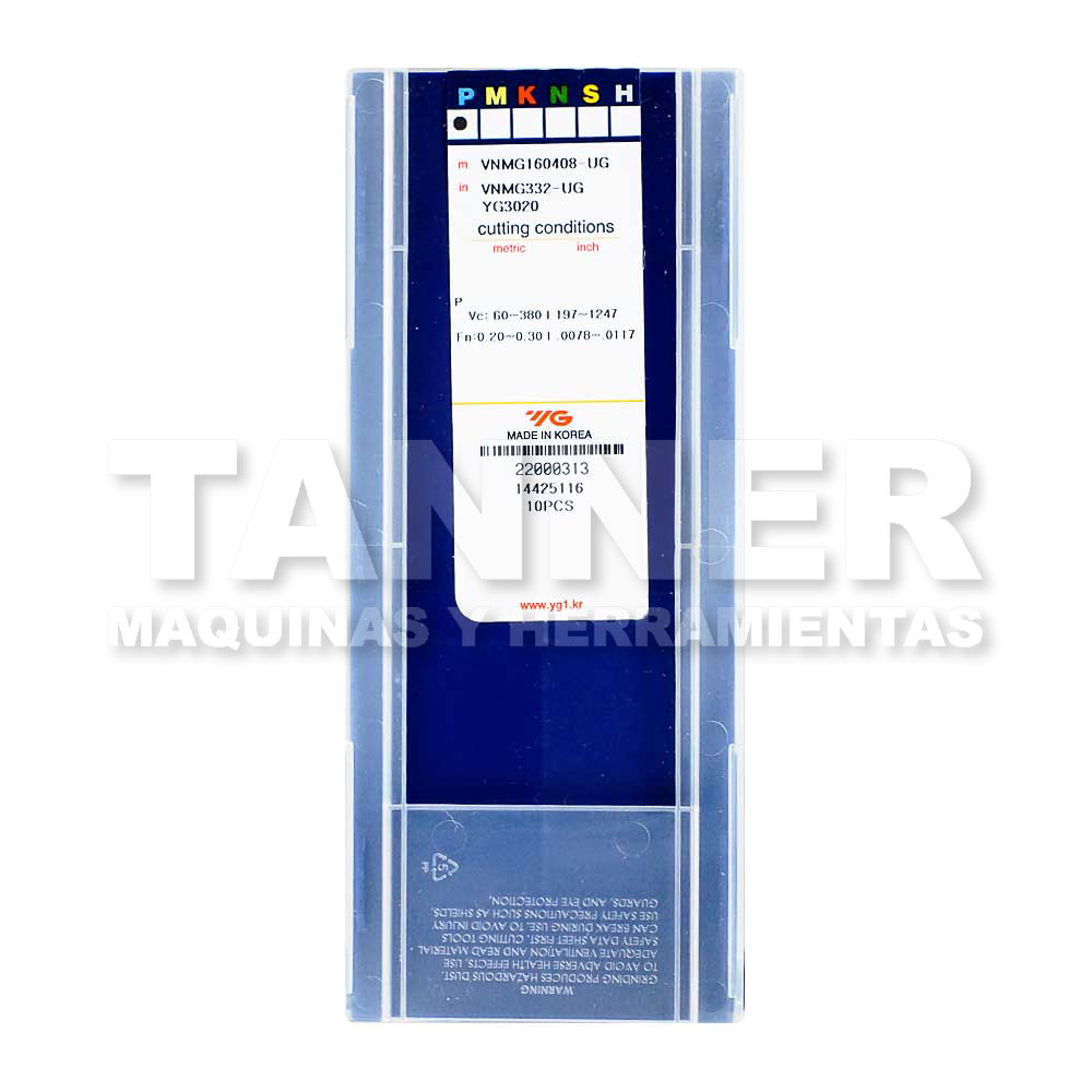 JUEGO PORTAHERRAMIENTA MVJNR-163D C/INSERTOS
