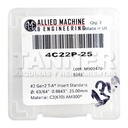 INSERTO NO.2 GEN2 T-A C2 AM300 25MM