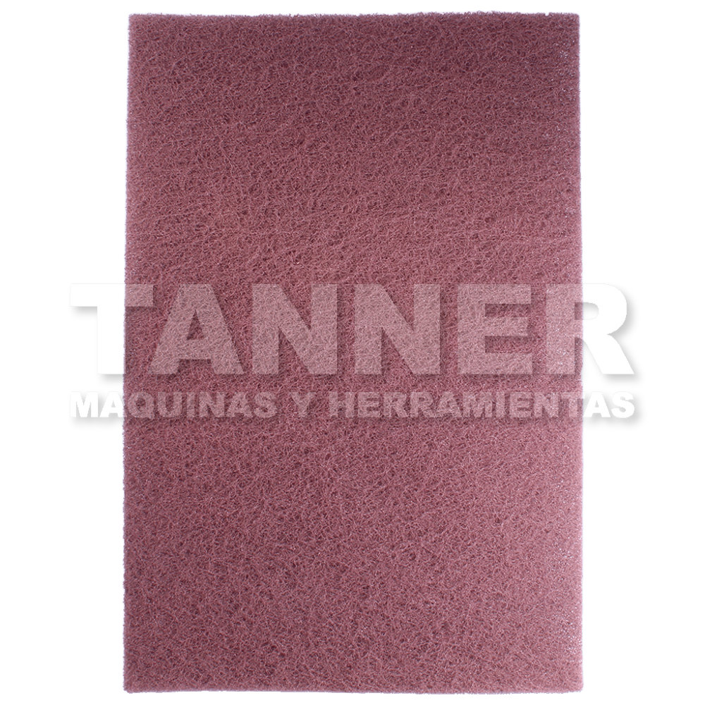 ALMOHADILLA MARRON 6X9PULG G FINO 60PZ