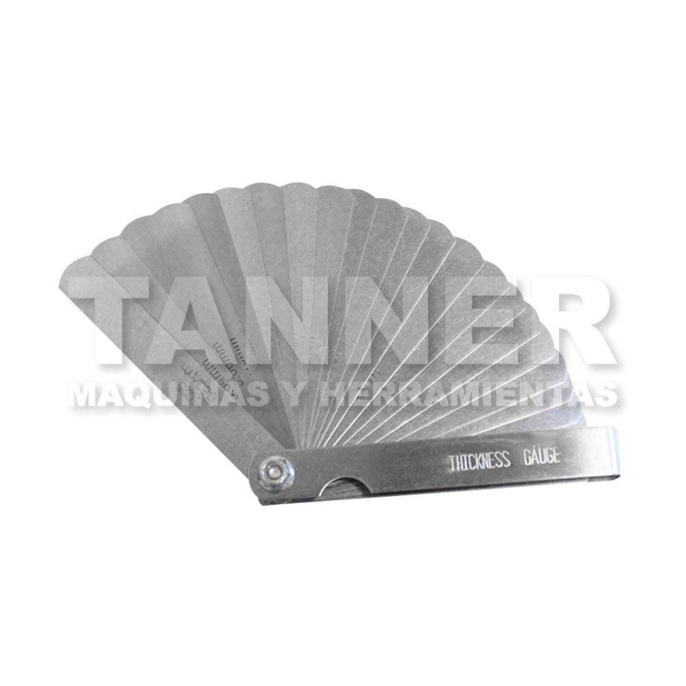 CALIBRES ESPESORES 0.0015-0.025PULG 26 HOJAS