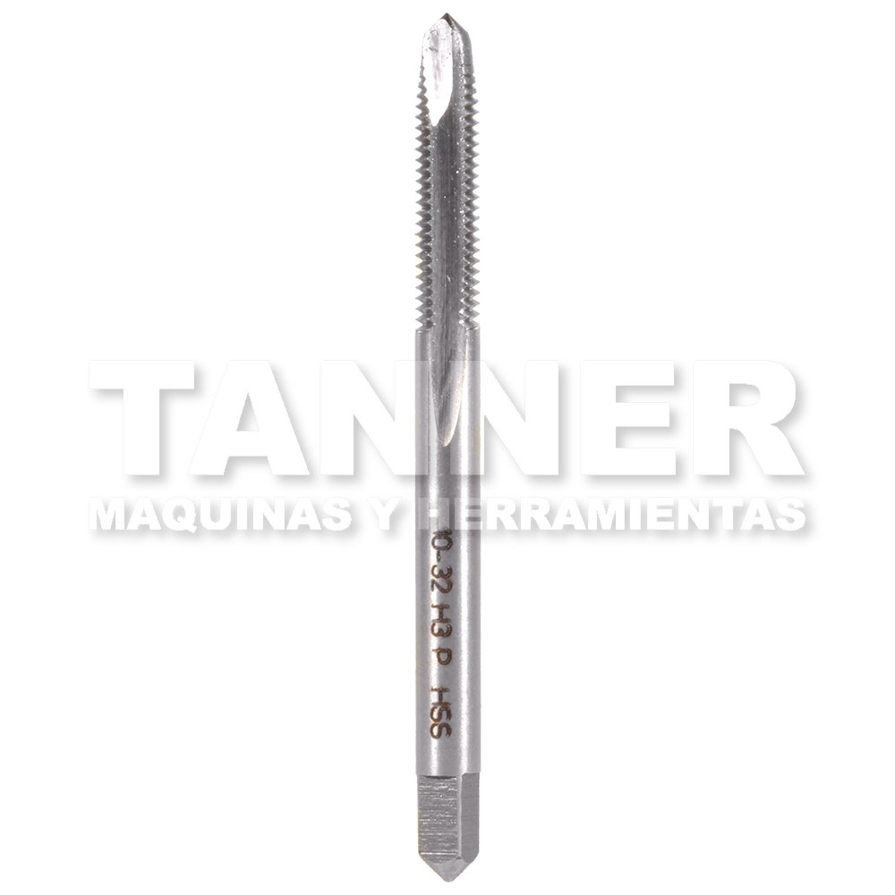 MACHUELO SEMICONICO HSS 10-32 2F H3 PUNTA ESPIRAL