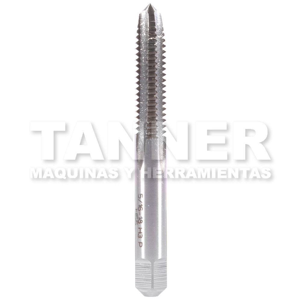 MACHUELO SEMICONICO HSS 5/16-18 4F H3