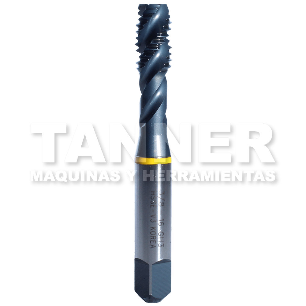 MACHUELO ESPIRAL HSS 3/8-16 3F