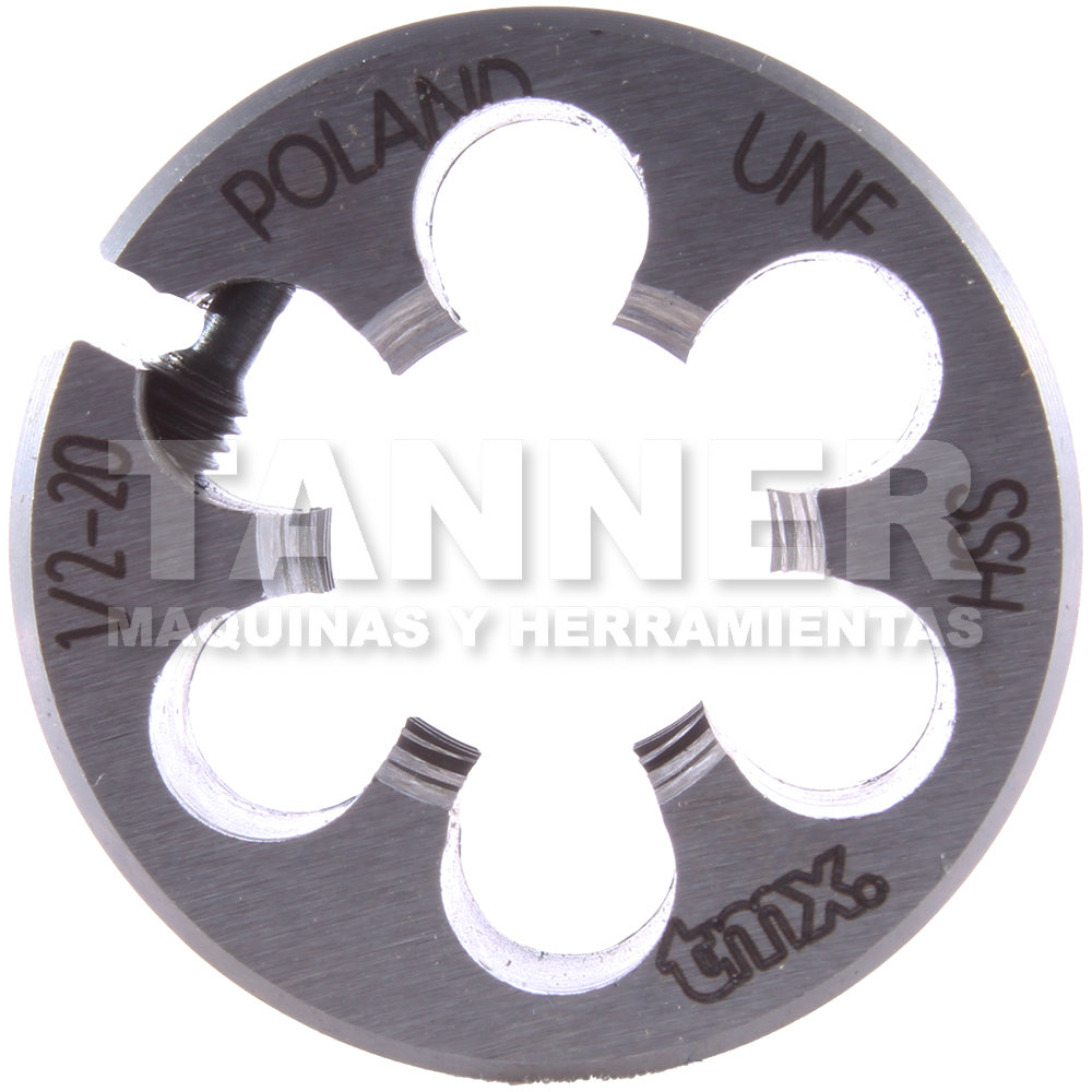 TERRAJA REDONDA HSS 1/2-20X1