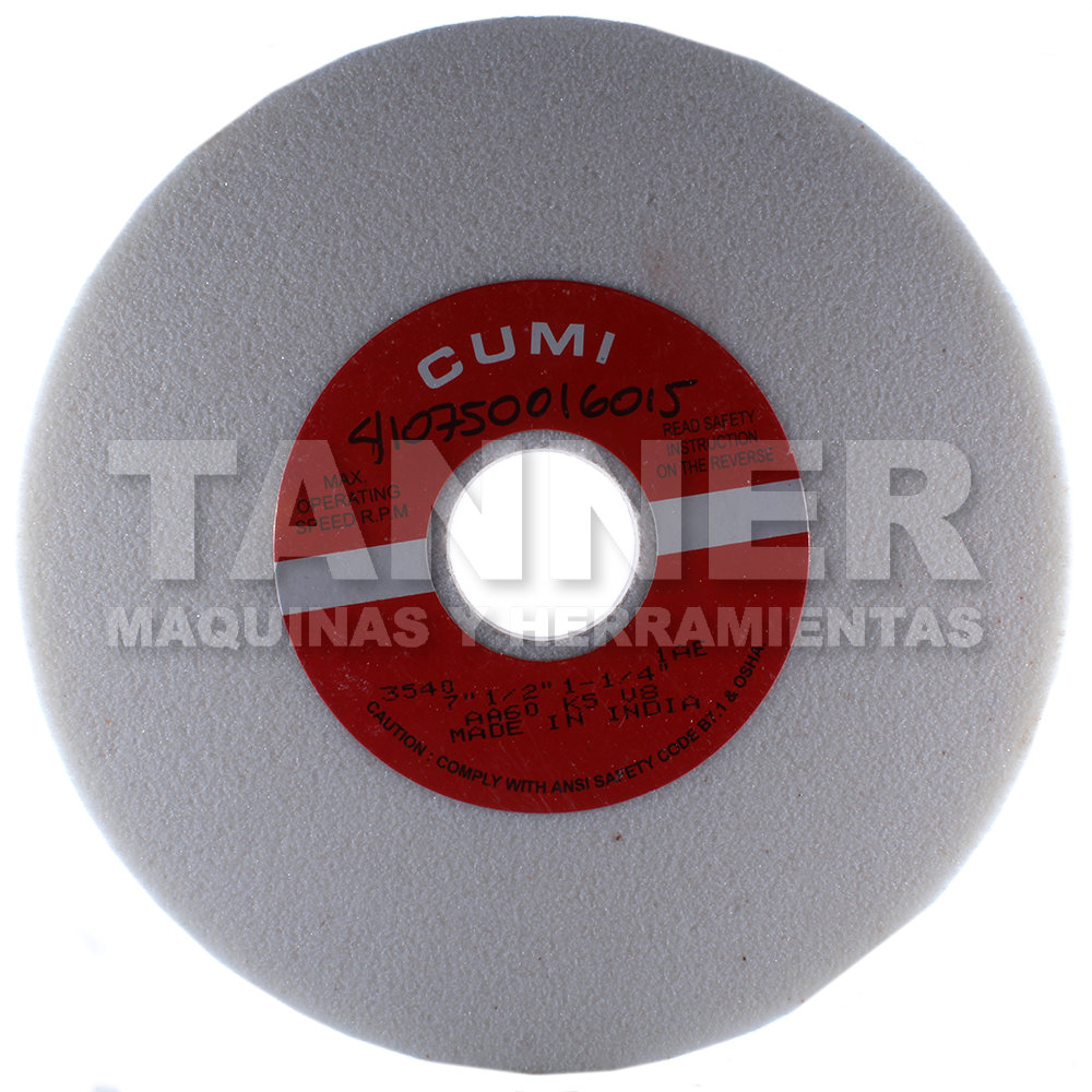 RUEDA RECTIFICADO 7X1/2X1-1/4 AA60 K5 V8