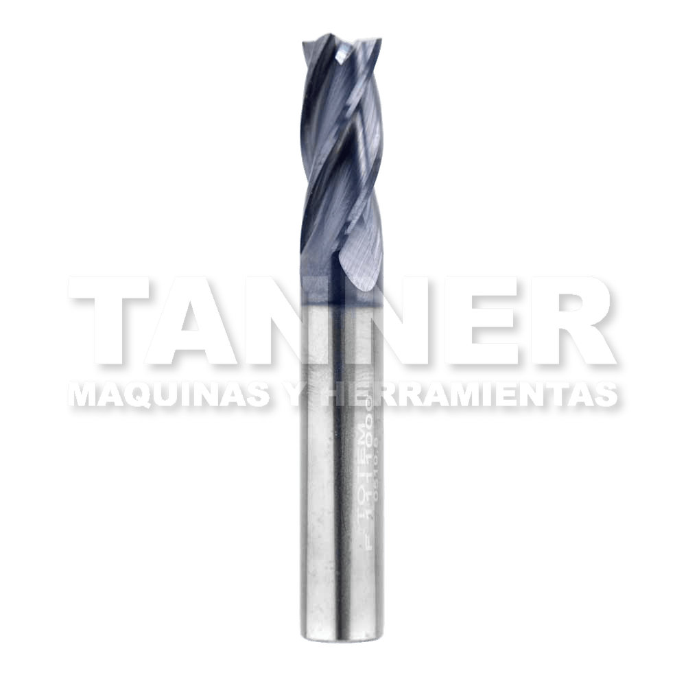 CORTADOR CARBURO 10X25X70MM 4F TIALN