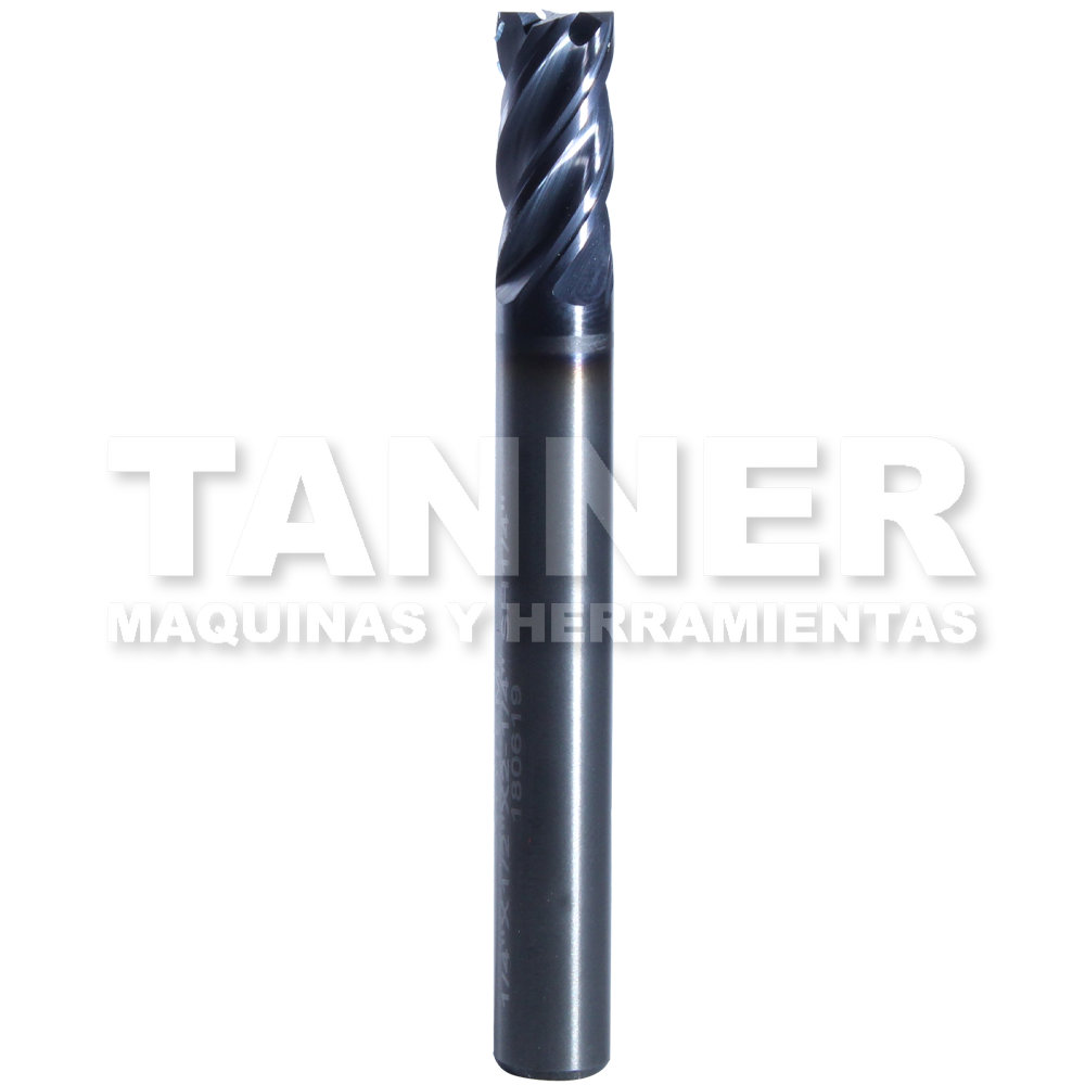 CORTADOR CARBURO 1/4X1/2X2-1/4PULG 4F