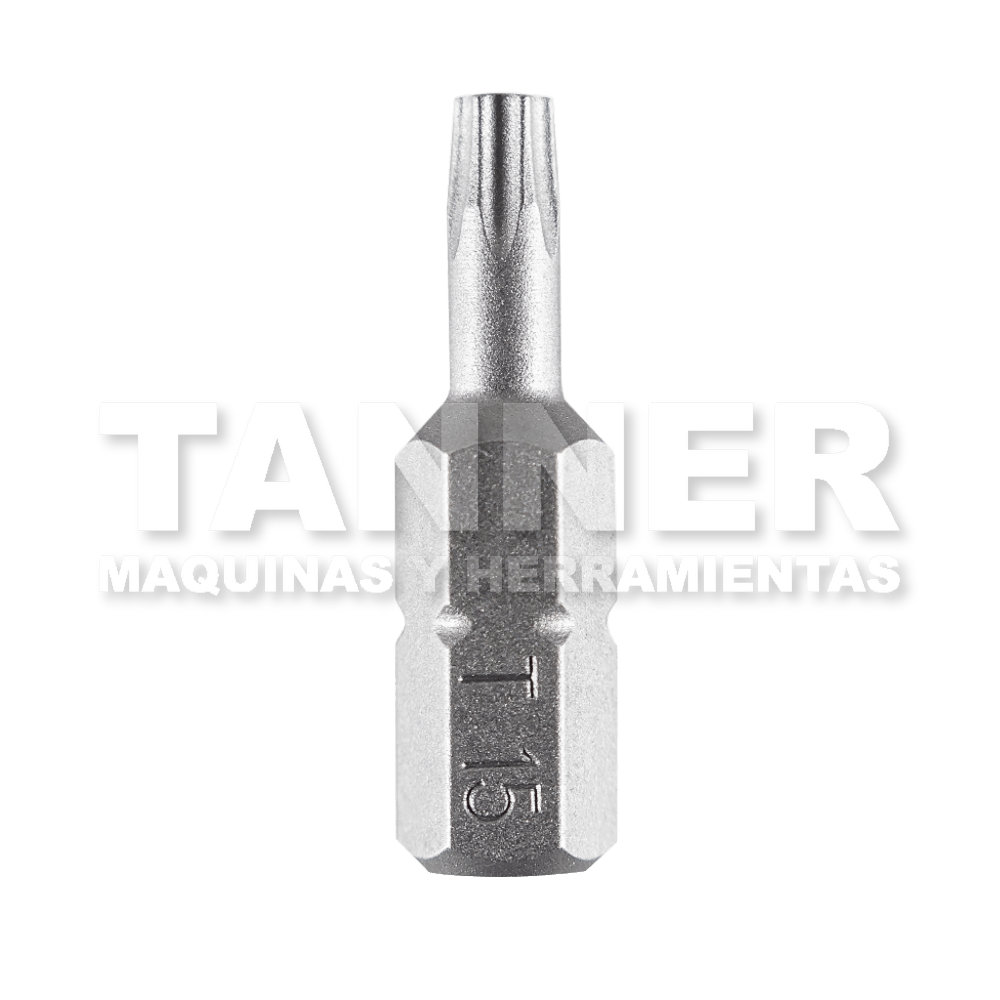 PUNTA TORX HEXAGONAL T15X25MM