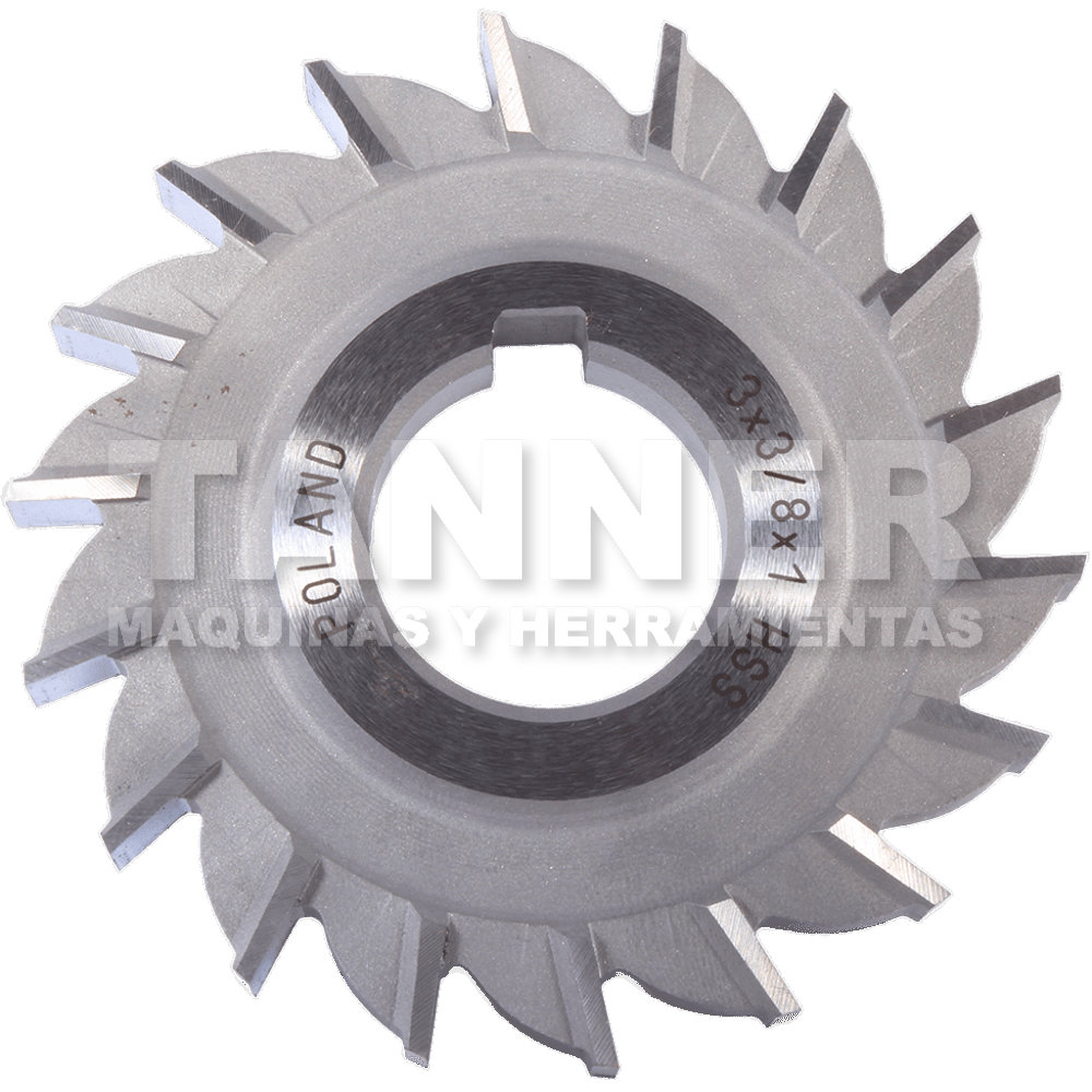 CORTADOR CIRCULAR HSS 3X3/8X1 18D