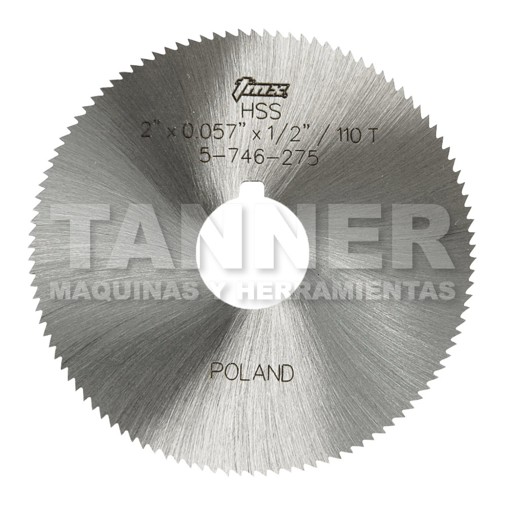 SIERRA CIRCULAR 2X.057X.001PULG 110D
