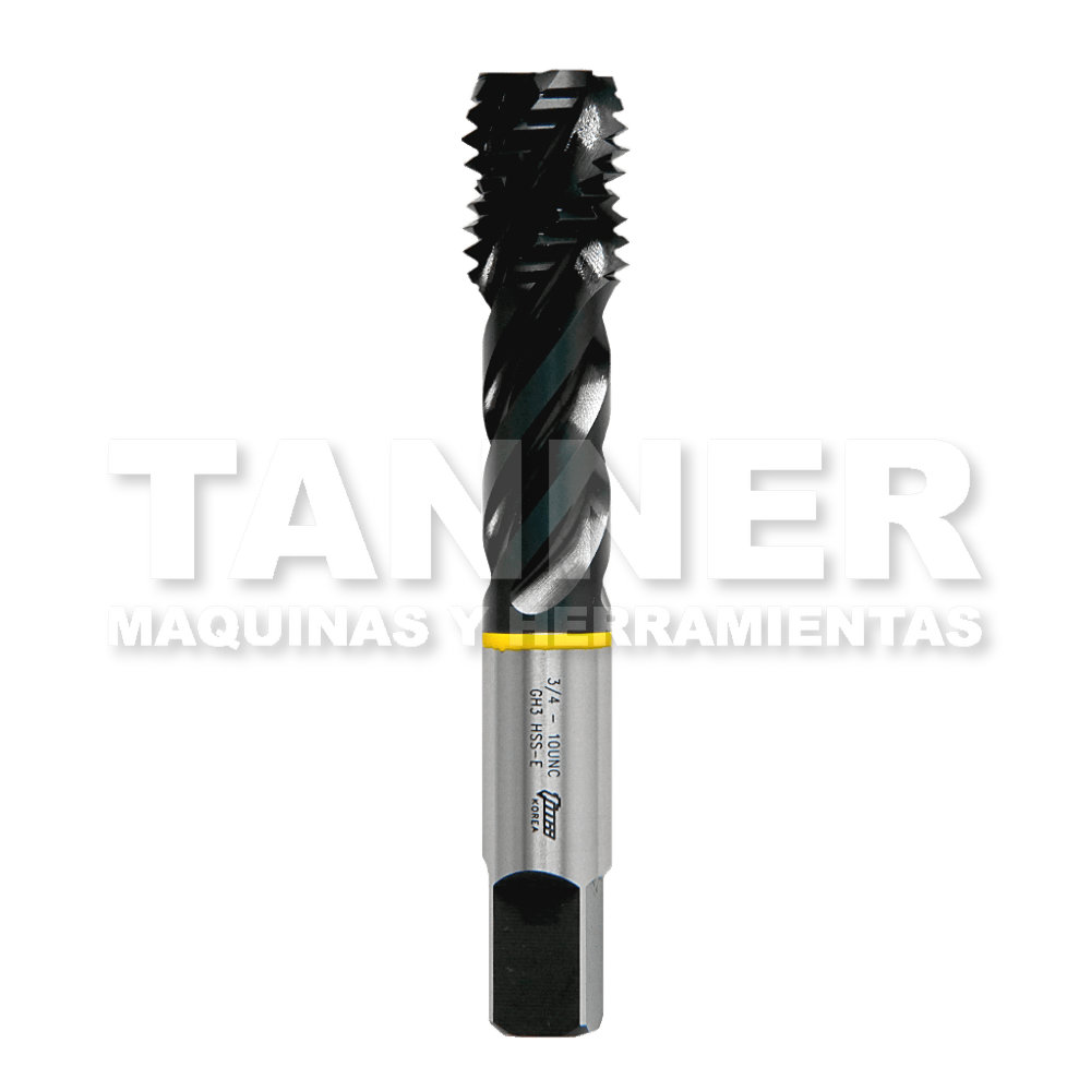 MACHUELO HELICOIDAL HSS 3/4-10 H3 4F 