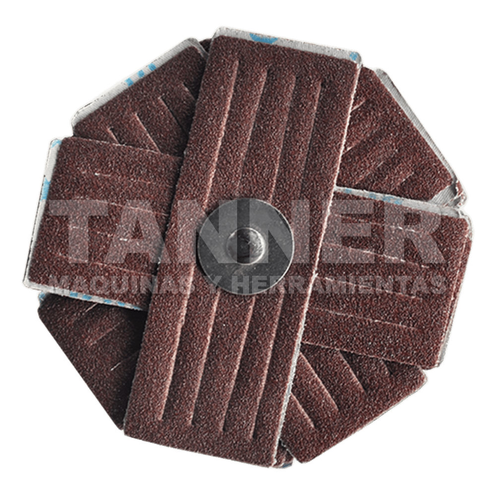 ESTRELLA DE LIJADO CON VASTAGO INTEGRADO GRANO 120