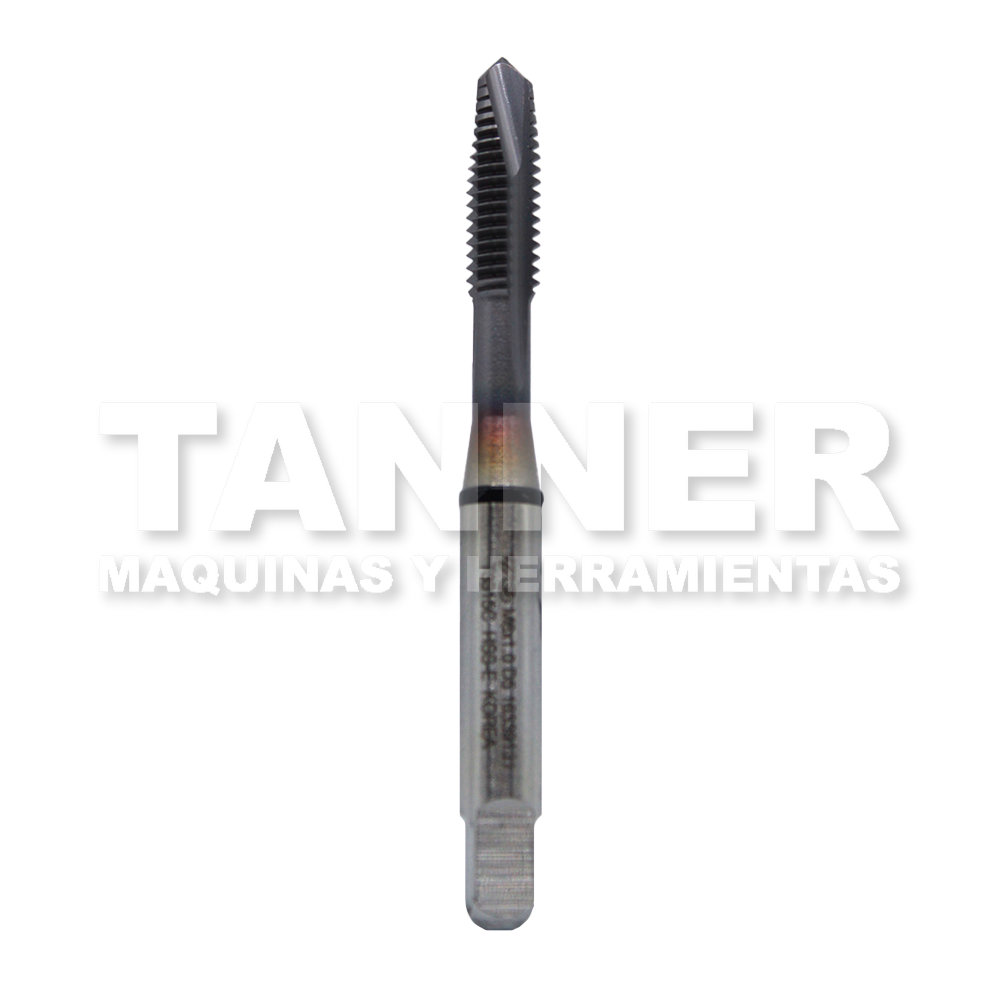 MACHUELO HSS M6X1.0 3F TICN PUNTA ESPIRAL