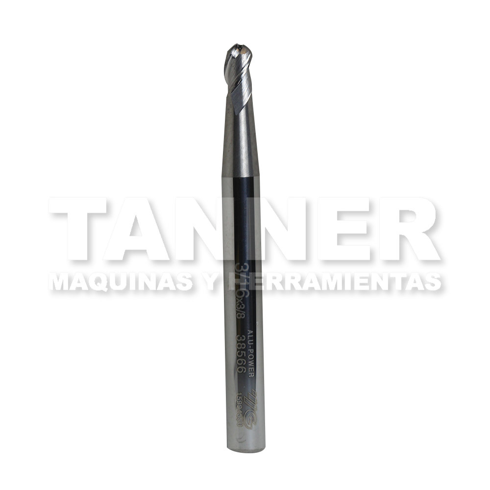 CORTADOR CARBURO 3/16X1/4X2-1/2 R3/32 3F