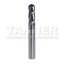 CORTADOR CARBURO BOLA 5/16X13/16X2-1/2 4F TIALN