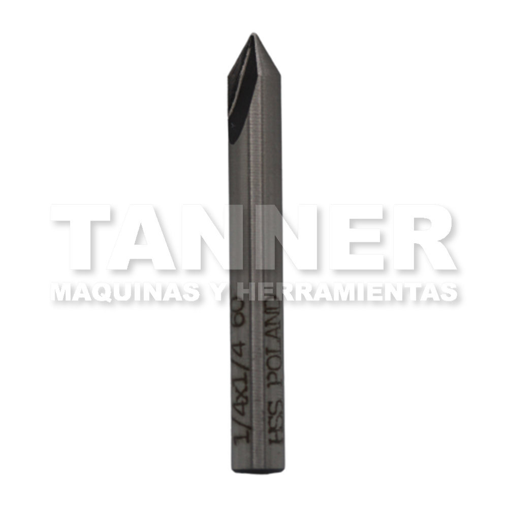 AVELLANADOR HSS 1/4 ZANCO 1/4 60GRAD 1F