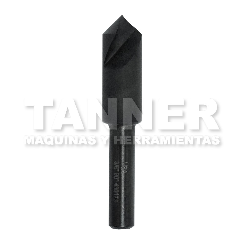 AVELLANADOR HSS 3/8PULG ZANCO 1/4 90GRA 1F