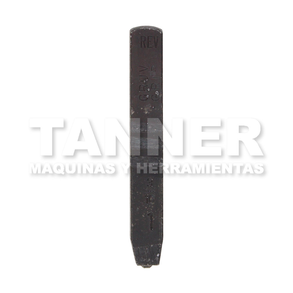 SELLO GOLPE ACERO NO. 1 ZANCO 3/16