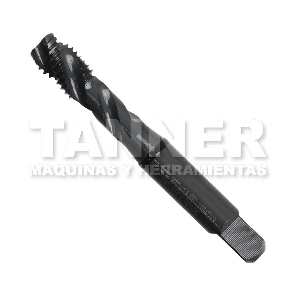 MACHUELO HELICOIDAL HSS M10X1.5 3F D6