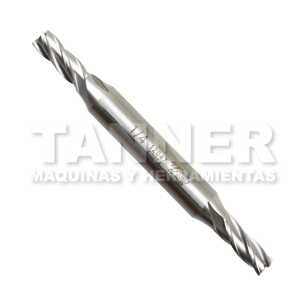 CORTADOR DOBLE HSS XL 1/4X5/8X3-3/8 4F ZANCO 3/8