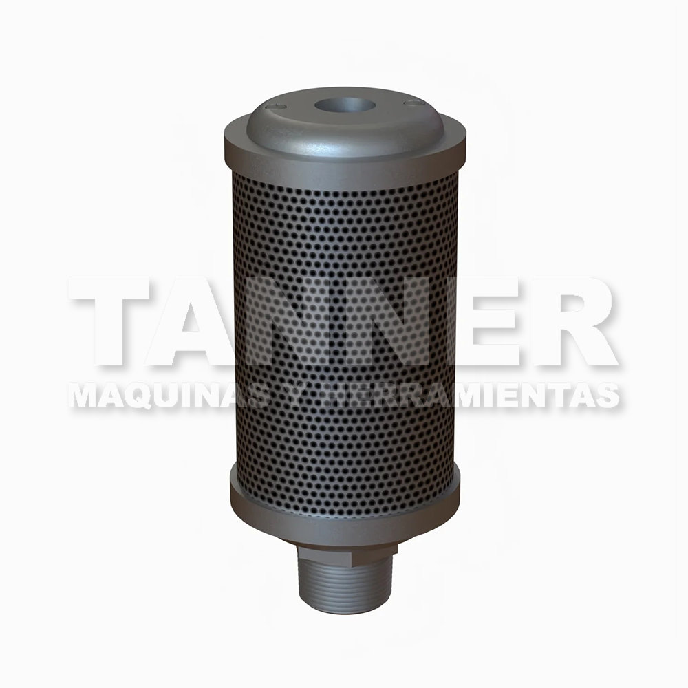 MUFFLER 1-1/4 D12, FOR DIRT AND MOISTURE LADEN AIR