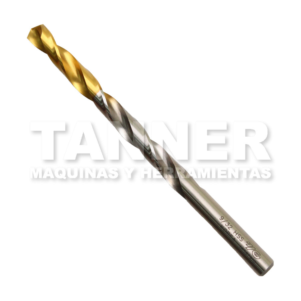BROCA HSS 9/32 2-15/16X4-1/4 TIN