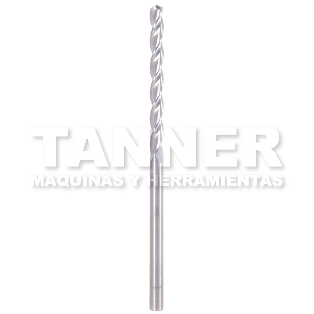 BROCA CARBURO 3/32X1X2 3F ALUMINIO