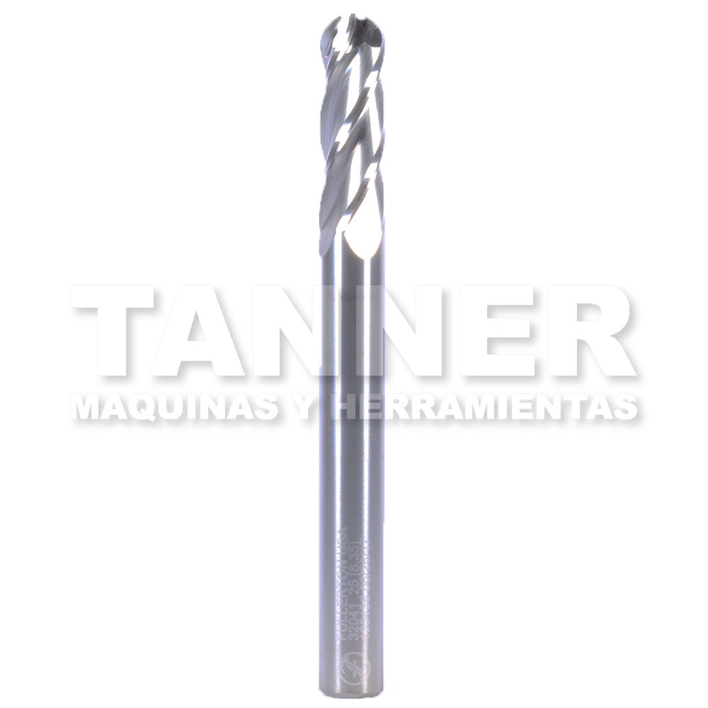 CORTADOR BOLA CARBURO 1/4X3/4X2-1/2 4F