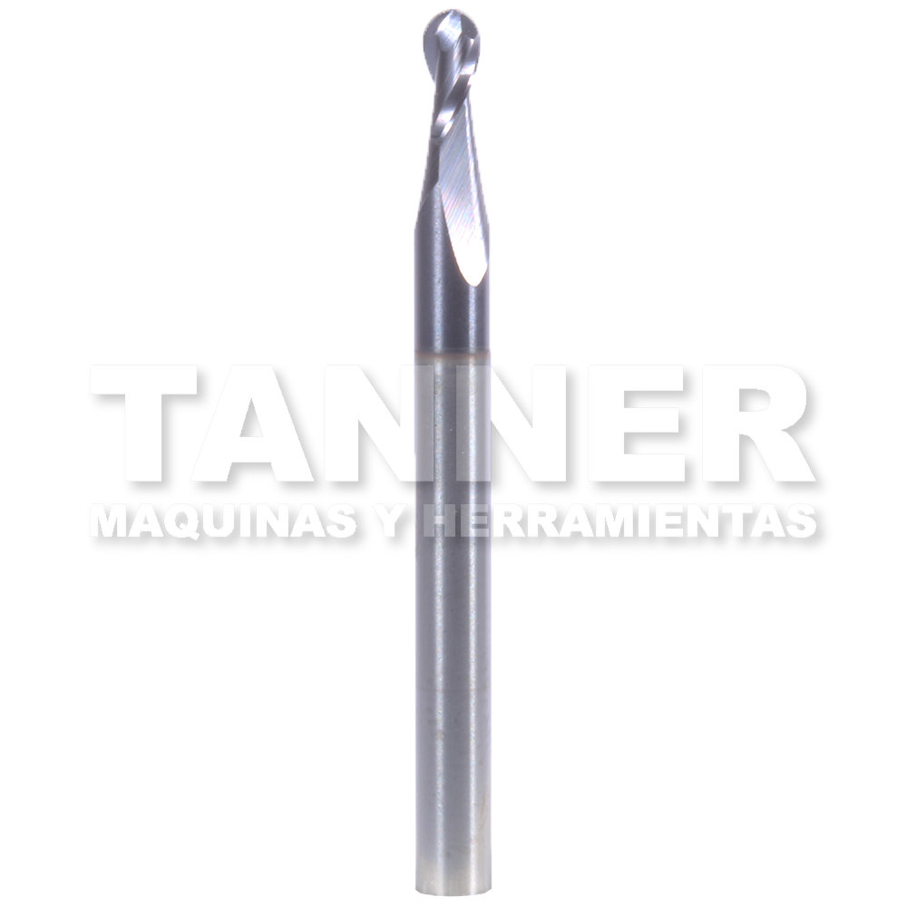 CORTADOR CARBURO BOLA 3/32X3/16X1-1/2 2F TIALN