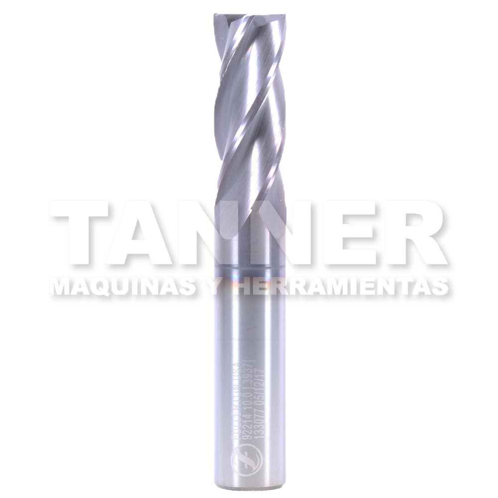 CORTADOR CARBURO 10X25X64MM 4F TIALN