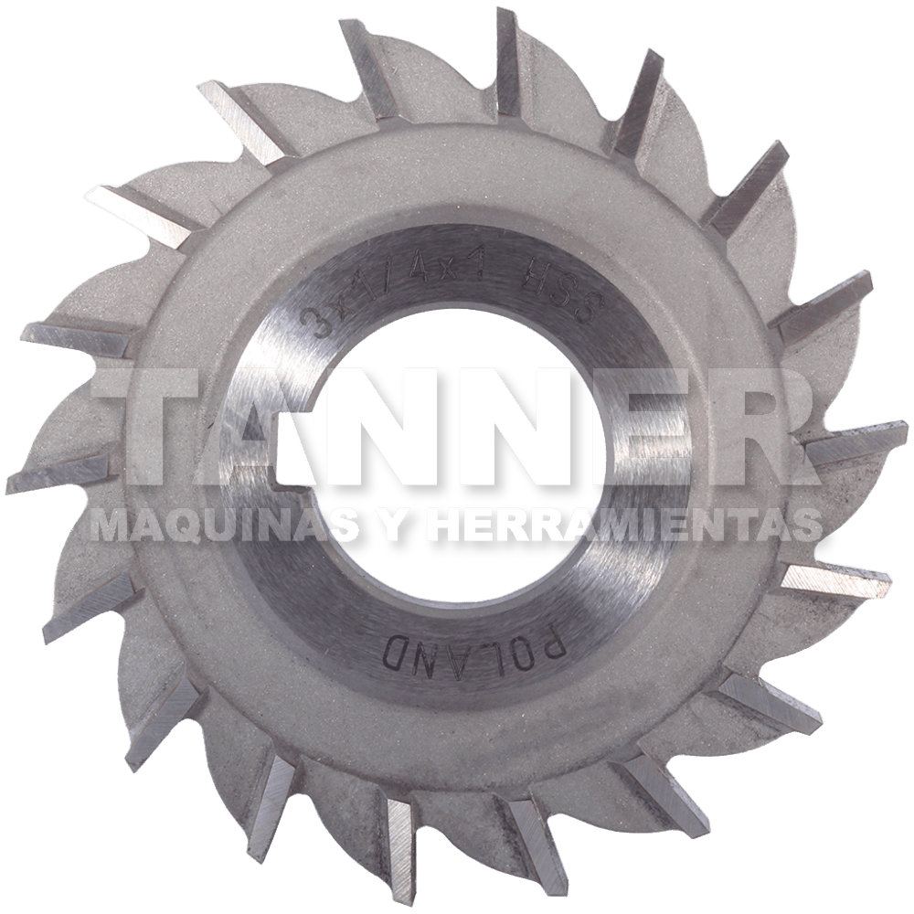 CORTADOR CIRCULAR HSS 3X1/4X1 18D