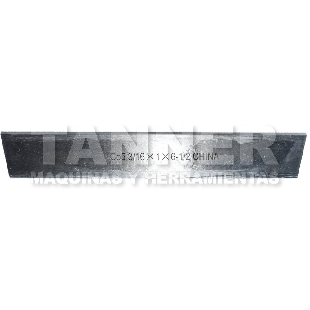 CUCHILLA CORTE COBALTO 3/16 1X6-1/2PULG