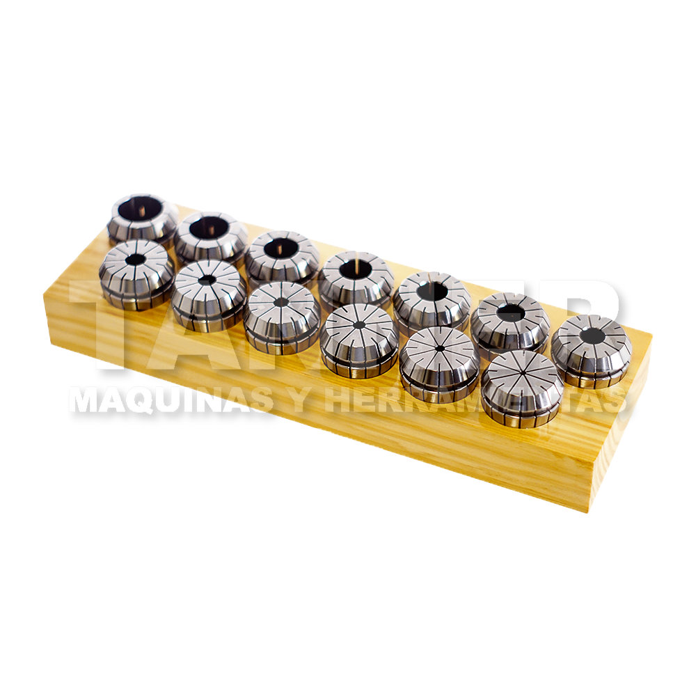 JUEGO BOQUILLAS ER40 1/8-1PULG 