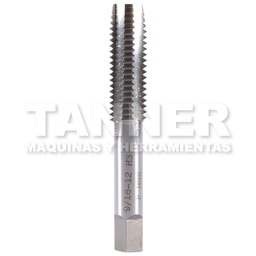 [TOM5-750-0223] MACHUELO SEMICONICO HSS 9/16-12 4F H3