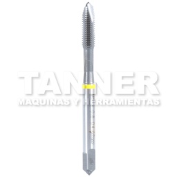 [TOM5-785-0050] MACHUELO SEMICONICO HSS M5X.8 PUNTA ESPIRAL D4 3F UN INOXIDABLE