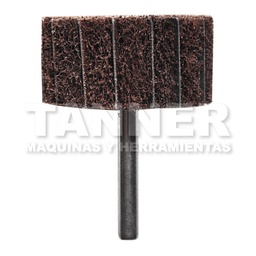 [AUS1600] RUEDA DE FIBRA/LIJA CON VASTAGO GRANO FINO 50x25x6.4 ALOFINO/180