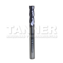 [YGT07573TF] CORTADOR CARBURO 1/4X3/4X2-1/2 4F TIALN